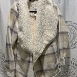 Abercrombie & Fitch- Sherpa and fleece sweater
